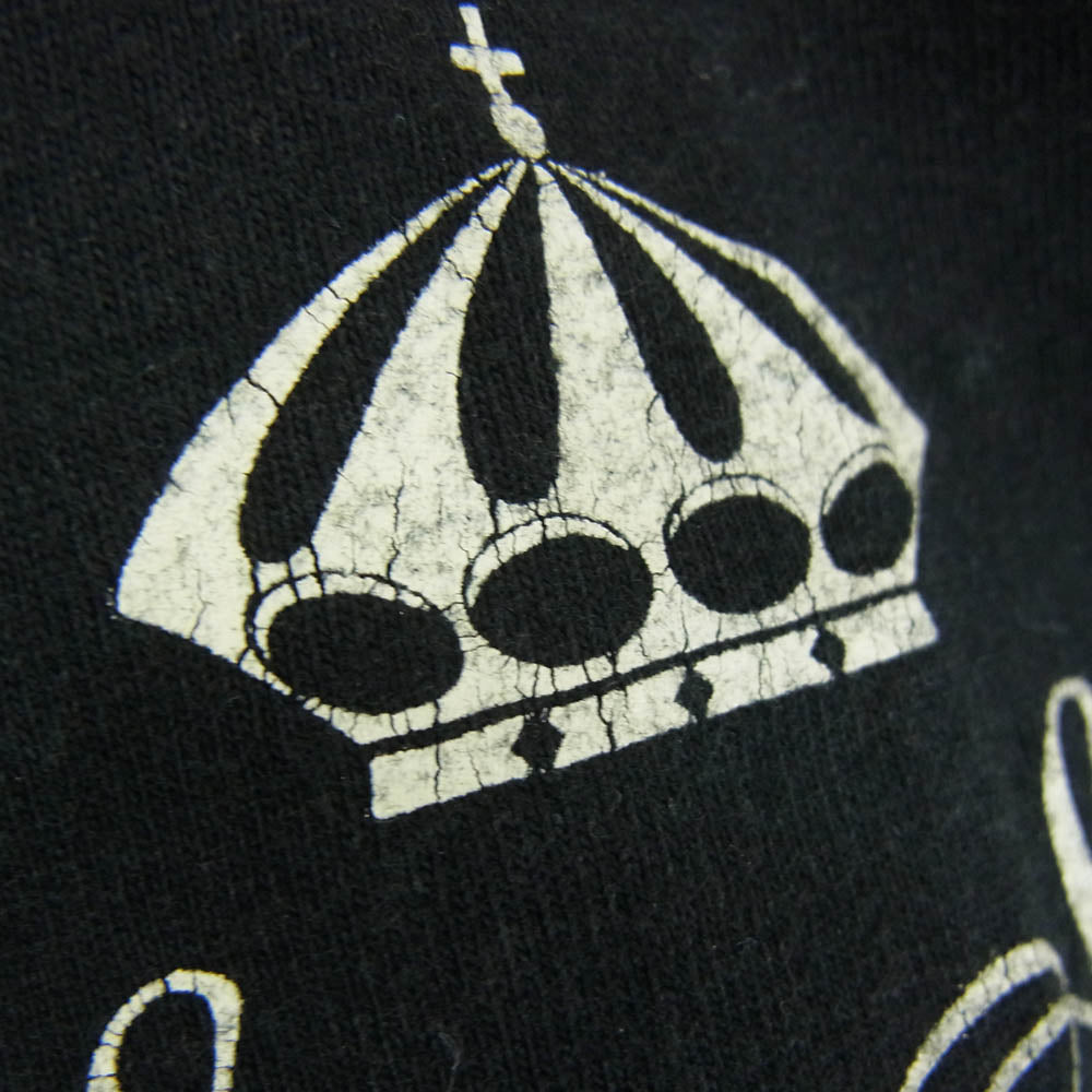 SUN SURF サンサーフ SS79350 PRINT T-SHIRTS MACINTOSH UKULELE バックプリント Tシャツ 半袖カットソー ブラック系 M【中古】