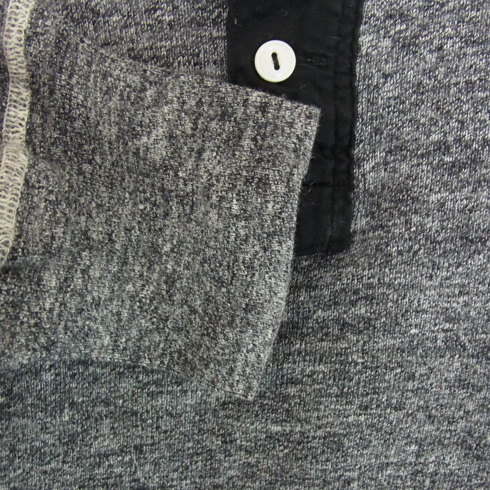 WAREHOUSE ウエアハウス ヘンリーネック 長袖カットソー ブラック系 M【中古】