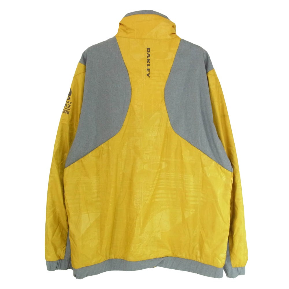 OAKLEY オークリー 17AW 412500JP Core Found Hybrid Wind ハイブリッド ウィンド ナイロンジャケット イエロー系 XL【中古】