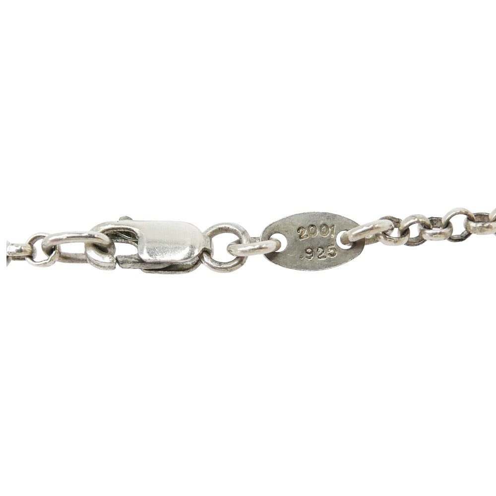 CHROME HEARTS クロムハーツ（原本無） NECKCHAIN R16 ロールチェーン ネックレス 16inchi 16インチ シルバー系【中古】