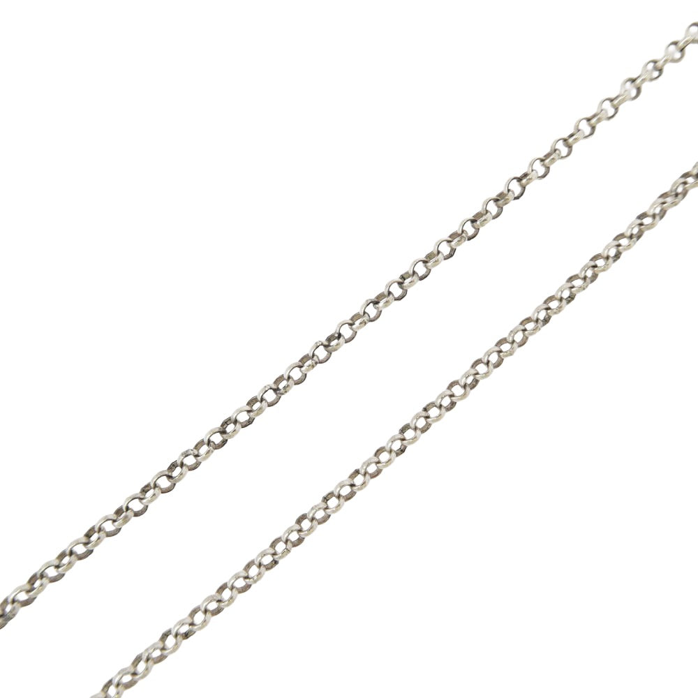 CHROME HEARTS クロムハーツ（原本無） NECKCHAIN R16 ロールチェーン ネックレス 16inchi 16インチ シルバー系【中古】