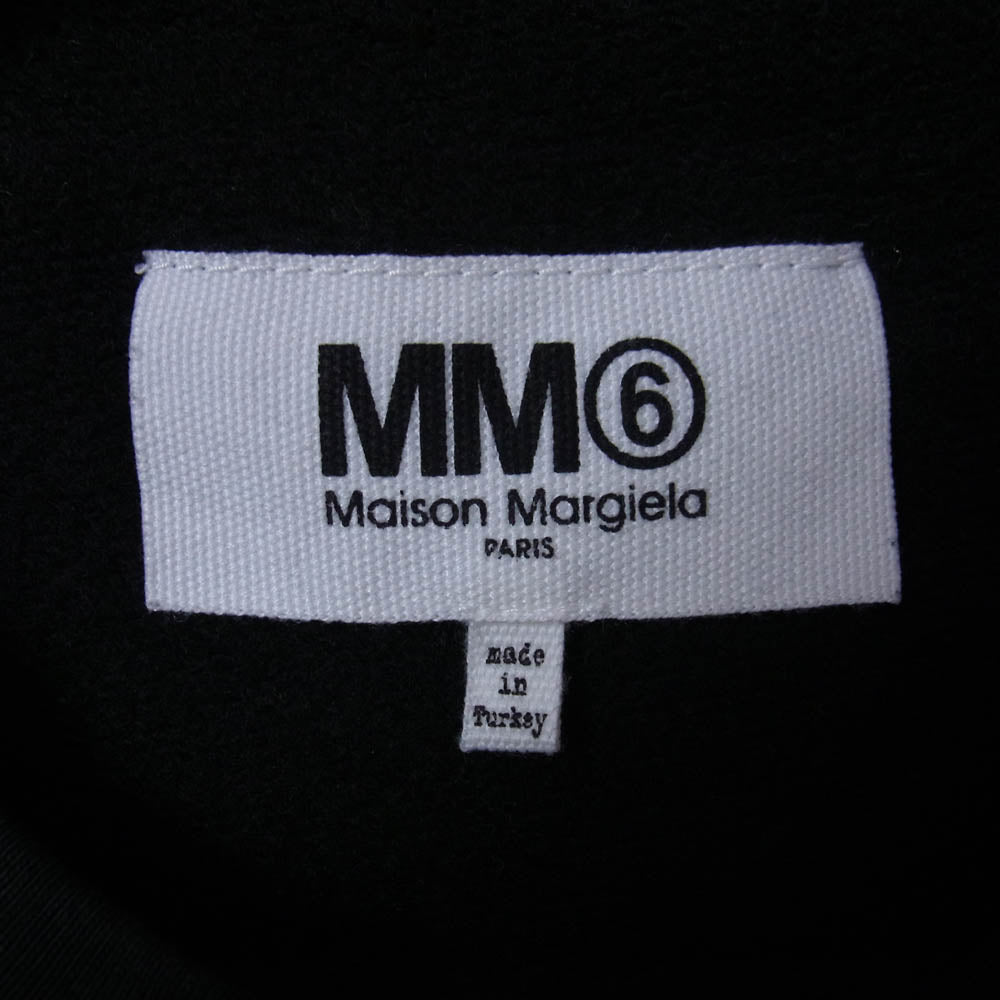 MAISON MARGIELA メゾンマルジェラ S32GU0042 メタリック クルーネック スウェット トレーナー ブラック系 S【中古】