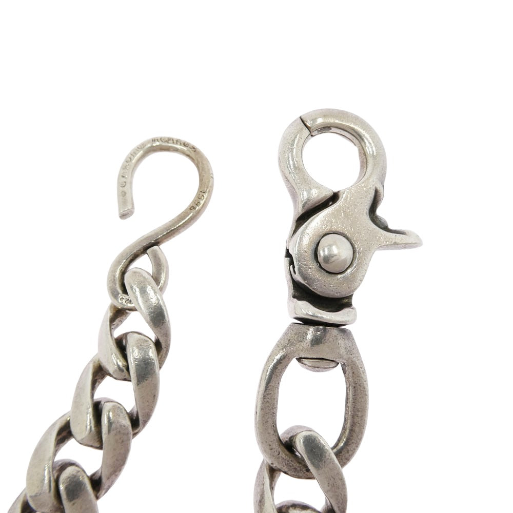 CHROME HEARTS クロムハーツ（原本無） CLASSIC SHORT-S 1クリップ ショート クラシックリンク ウォレットチェーン シルバー系【中古】