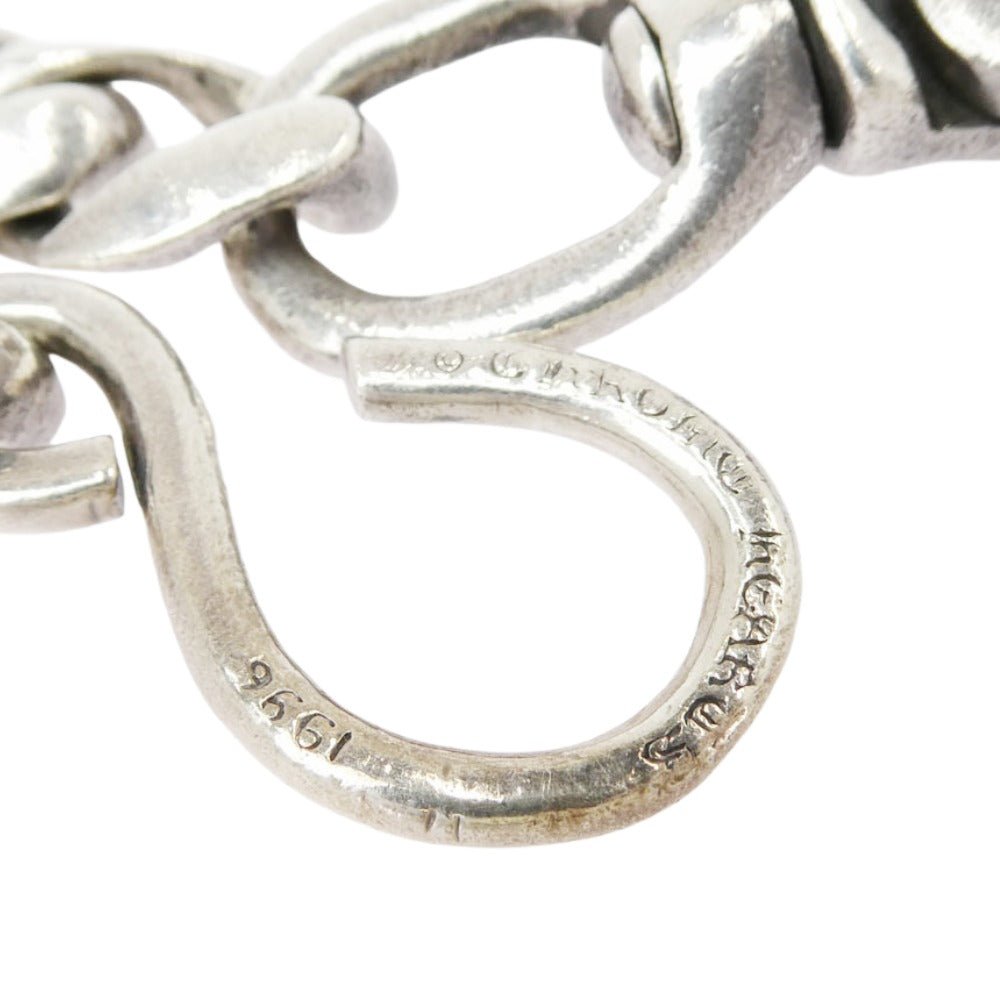 CHROME HEARTS クロムハーツ（原本無） CLASSIC SHORT-S 1クリップ ショート クラシックリンク ウォレットチェーン シルバー系【中古】