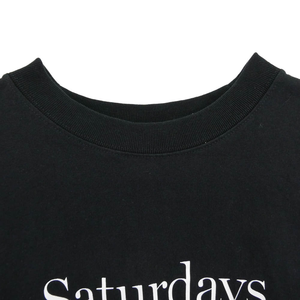 サタデーズ ニューヨーク x V.A. ヴイエー S/S Tee 半袖 ショートスリーブ Tシャツ ブラック系 M【中古】