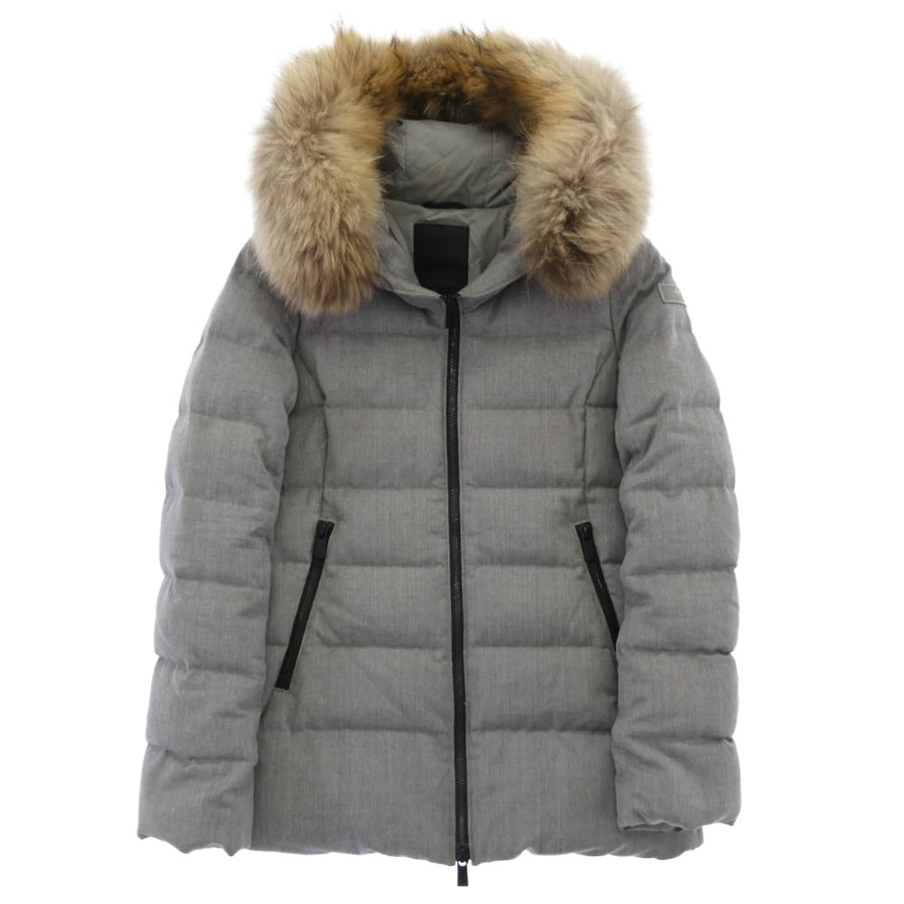 TATRAS タトラス 18AW LTA8SP4514 SPERANZA スペランツァ ファー ダウンジャケット グレー系 01【中古】