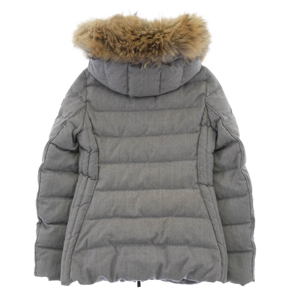 TATRAS タトラス 18AW LTA8SP4514 SPERANZA スペランツァ ファー ダウンジャケット グレー系 01【中古】