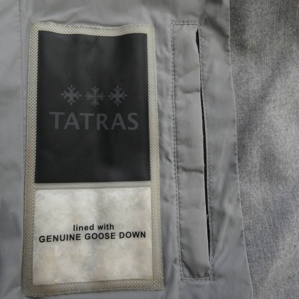 TATRAS タトラス 18AW LTA8SP4514 SPERANZA スペランツァ ファー ダウンジャケット グレー系 01【中古】