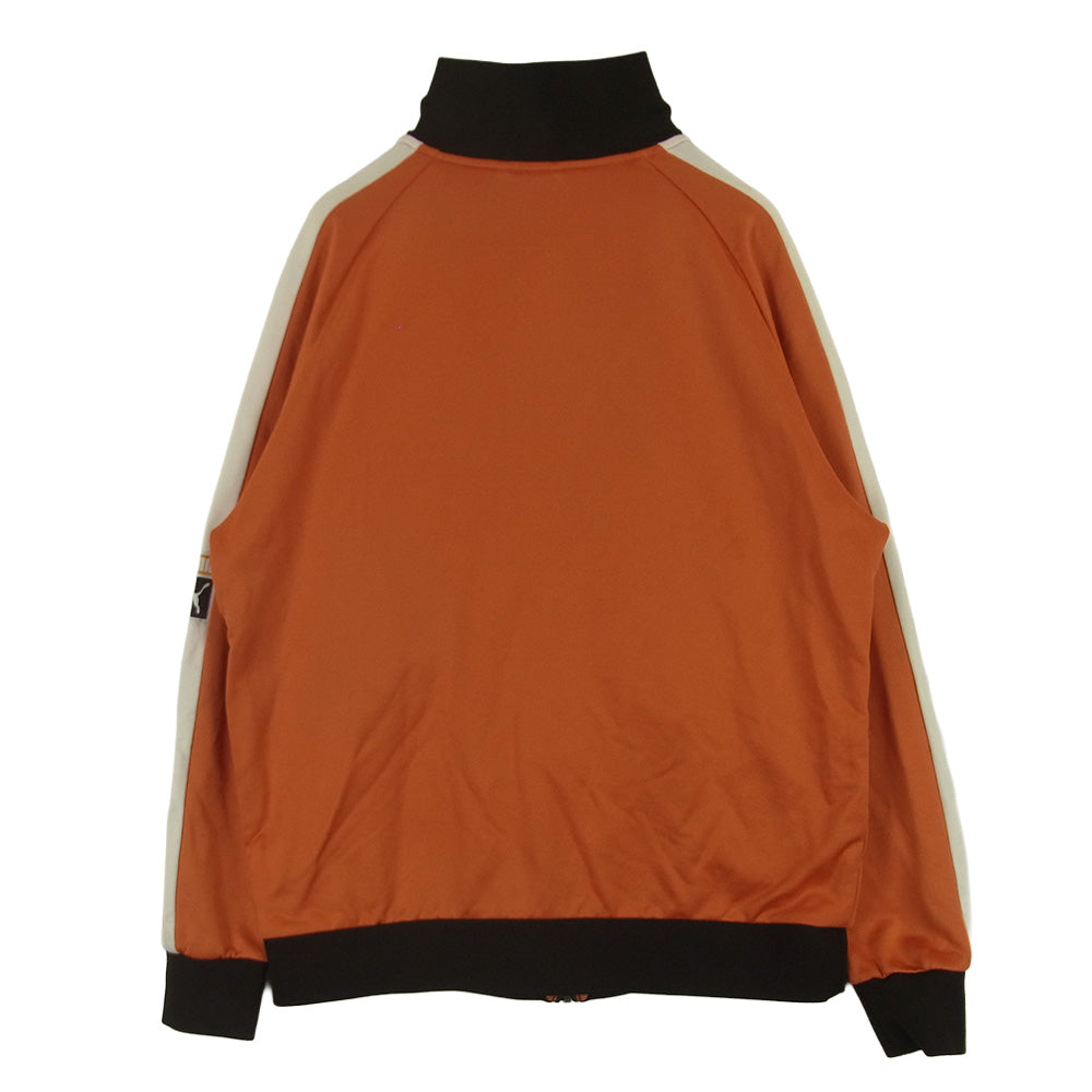 PUMA プーマ T7 フォワード ヒストリー トラック ジャケット ジャージ オレンジ系 ブラック系 ホワイト系 L【中古】