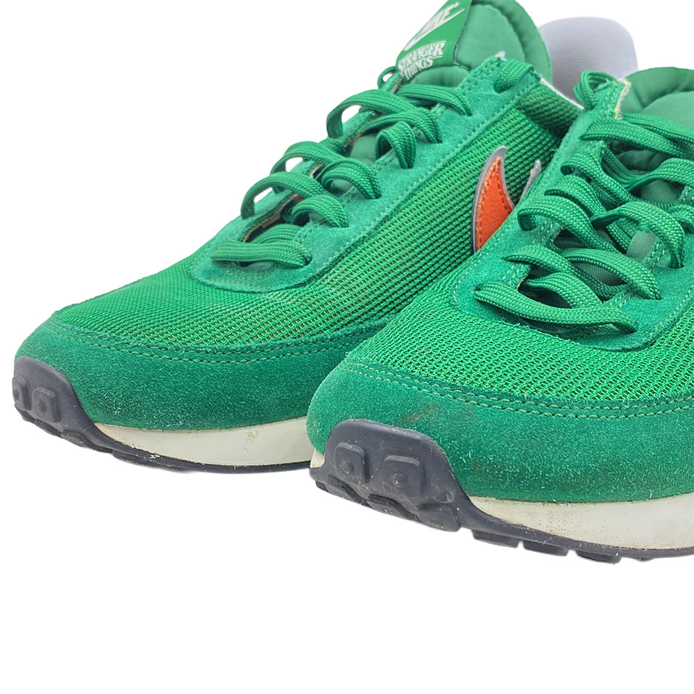 NIKE ナイキ CJ6108-300 × Stranger Things Air Tailwind 79 Hawkins High School ストレンジャー・シングス エアテイルウインド79 ホーキンス ハイ スクール スニーカー グリーン系 オレンジ系 9.5【中古】