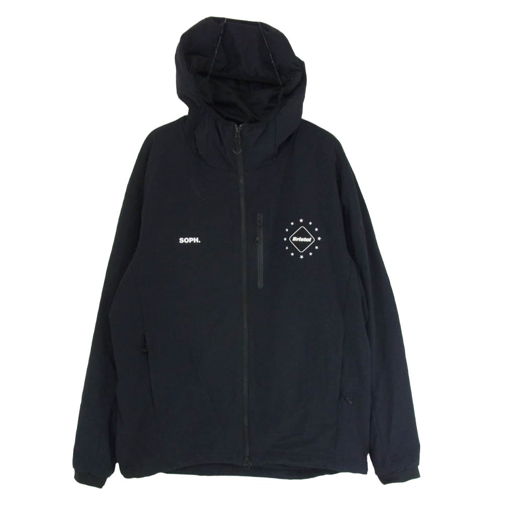 F.C.R.B. エフシーアールビー 22AW FCRB-222060 フーディー ナイロンジャケット ブラック系 XL【中古】