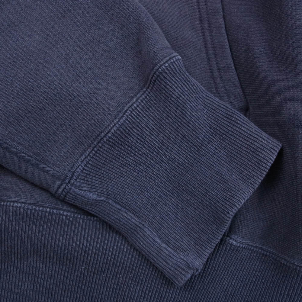 Champion チャンピオン REVERSE WEAVE 90周年記念 リバースウィーブ 後付け パーカー フーディー ネイビー系 M【中古】
