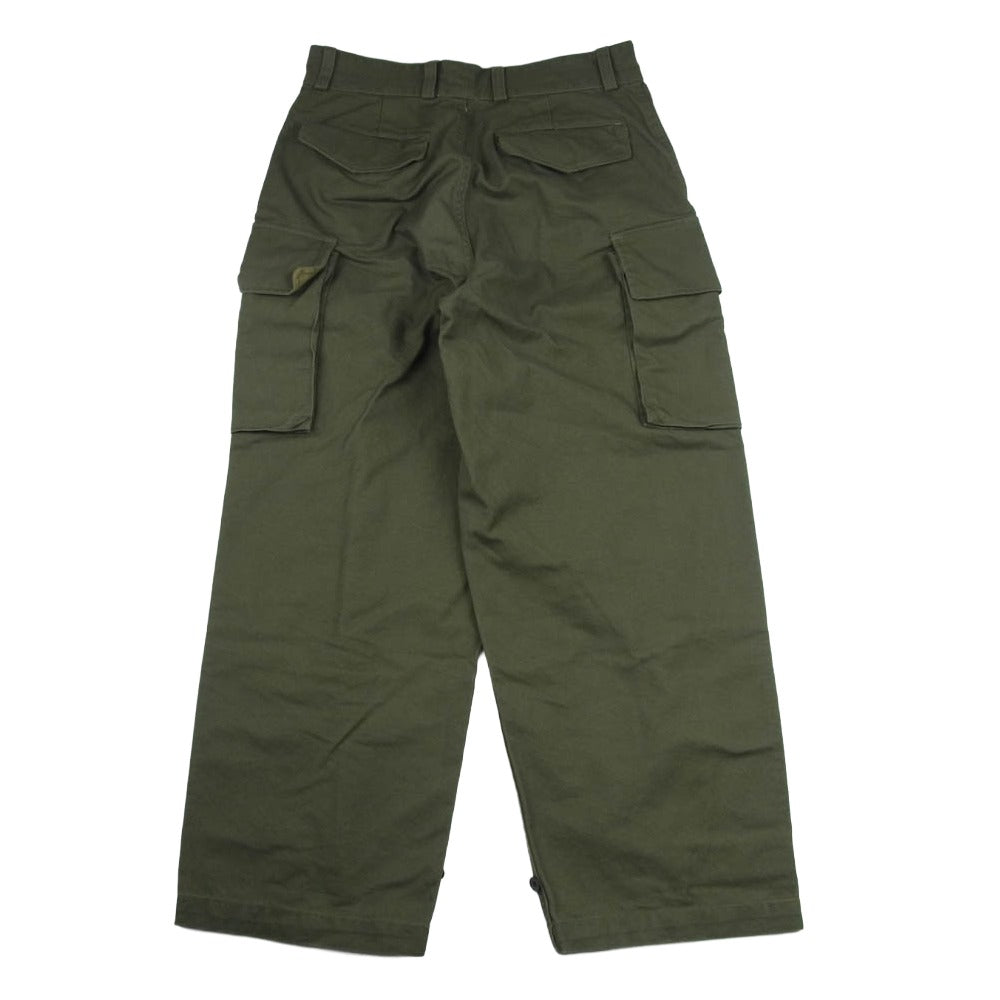 WAIPER ワイパー 24WP93 M-47 フランス軍 French Army ミリタリー カーゴパンツ カーキ系 23【中古】