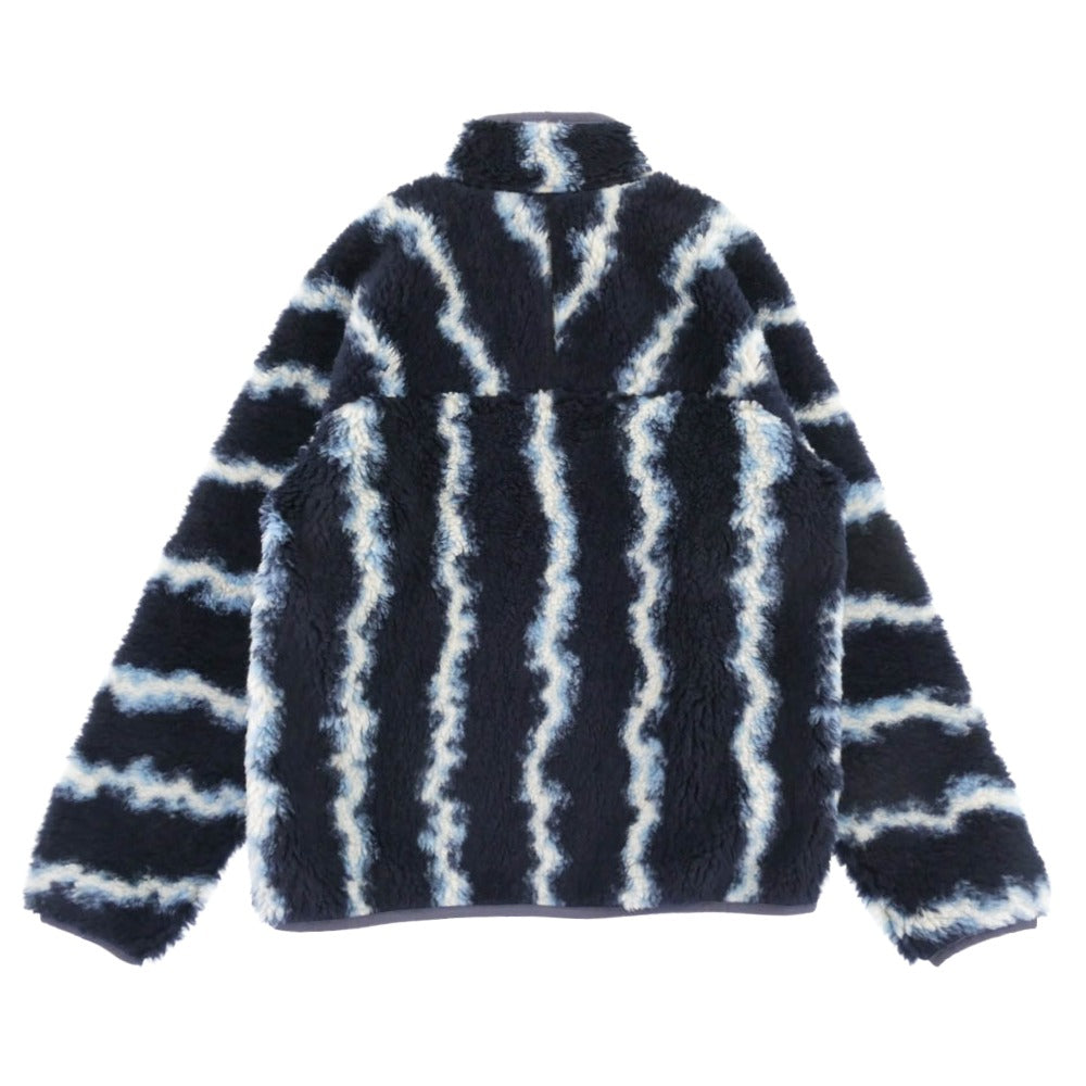 patagonia パタゴニア 23AW 20535 23年製 Natural Blend Retro Cardigan ナチュラル ブレンド レトロ カーディガン フリース ジャケット ダークネイビー系 ブルー系 ホワイト系 M【新古品】【未使用】【中古】