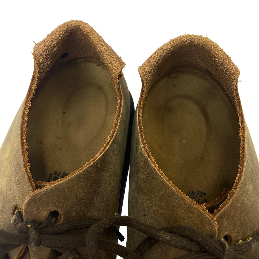 BIRKENSTOCK ビルケンシュトック Montana モンタナ オイルドヌバックレザー スエード ローカット スニーカー ブラウン系 28cm【中古】