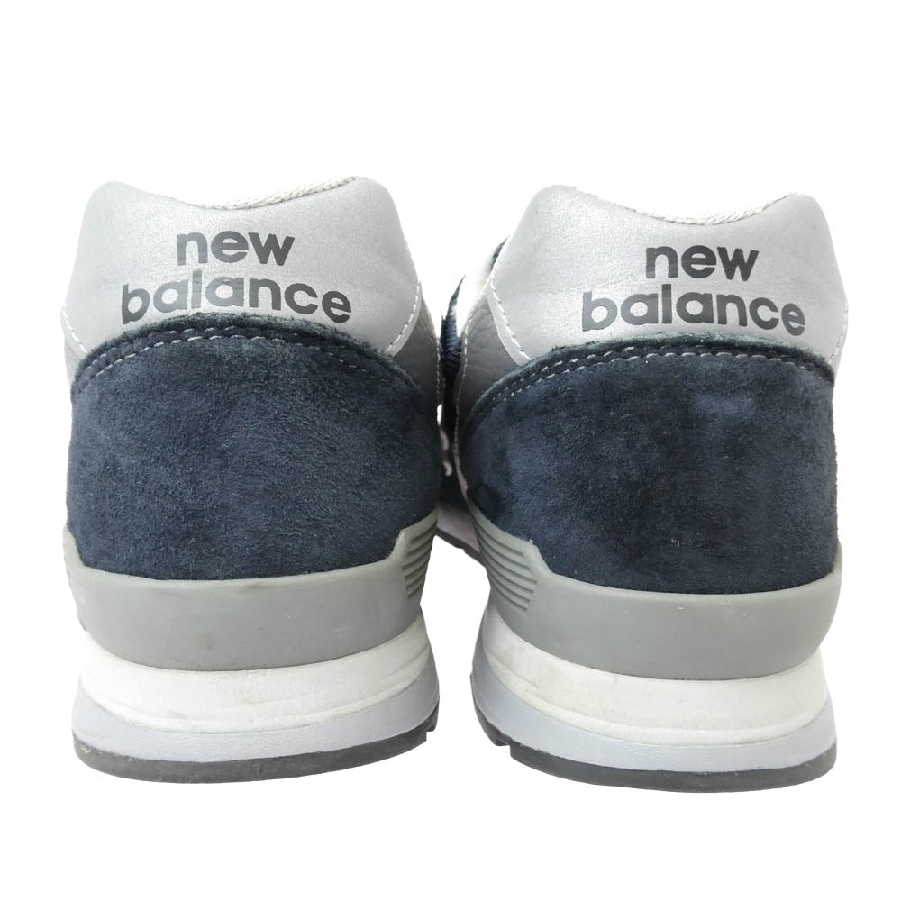 NEW BALANCE ニューバランス CM996BN 996 Navy ネイビー ローカット スニーカー シューズ ネイビー系 グレー系 28.0cm【中古】