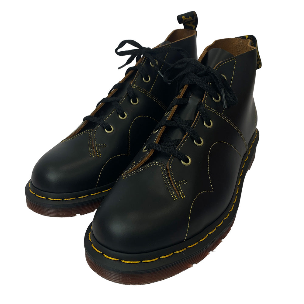 Dr.Martens ドクターマーチン 16054001 CHURCH チャーチ 5ホール ブーツ ブラック系 UK9【新古品】【未使用】【中古】