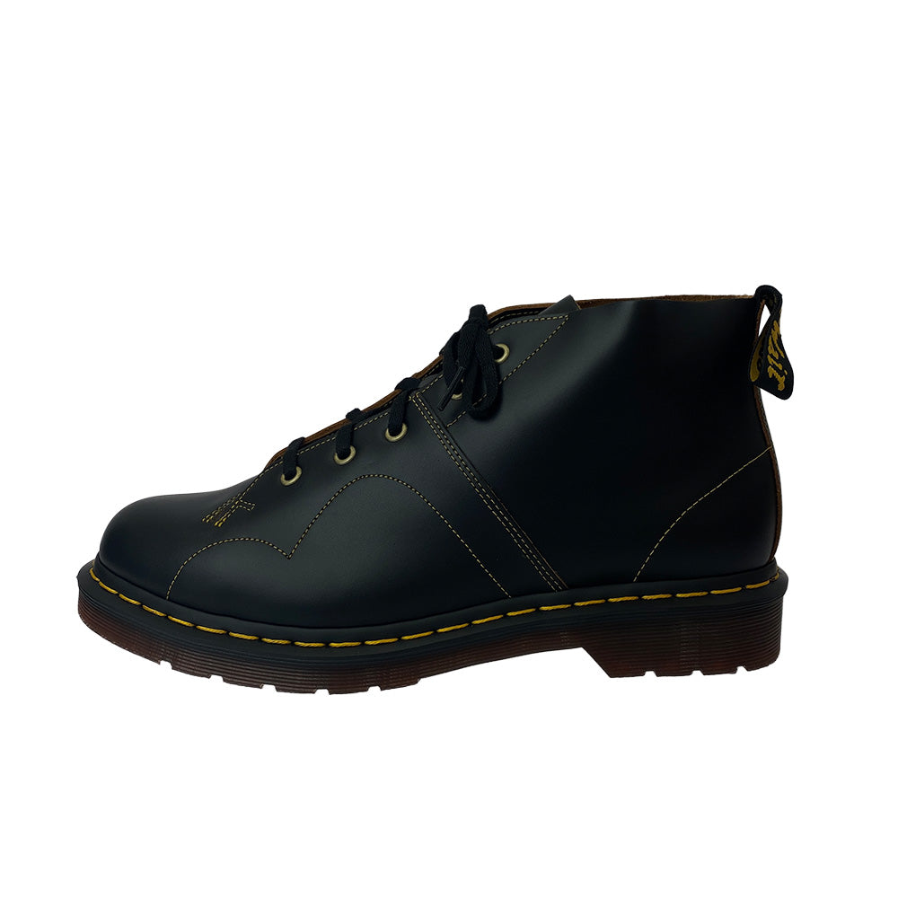 Dr.Martens ドクターマーチン 16054001 CHURCH チャーチ 5ホール ブーツ ブラック系 UK9【新古品】【未使用】【中古】