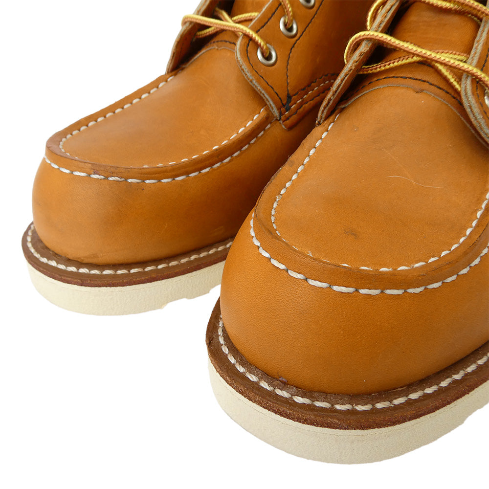 RED WING レッドウィング 875 6-inch Classic Moc 6インチ クラシックモック ワーク エンジニア ハイカット ブーツ ブラウン系 27.5cm【極上美品】【中古】