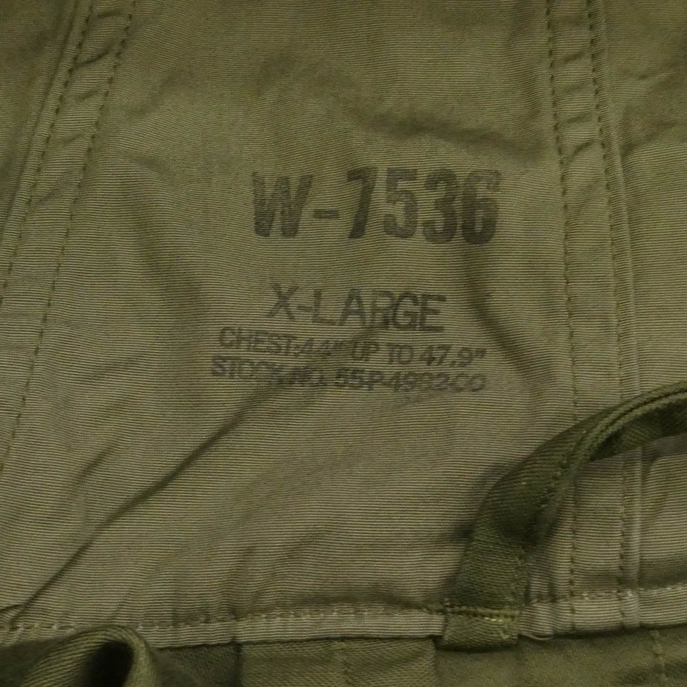 Buzz Rickson's バズリクソンズ BR12266 Type M-51 BUZZ RICKSON CLOTHES パーカー フィールド コート カーキ系 XL【中古】