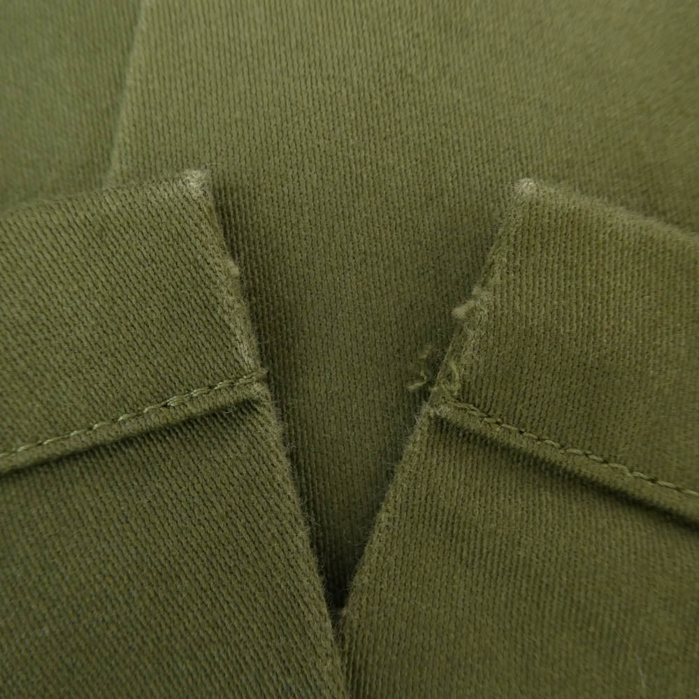 Supreme シュプリーム 13SS Military Nam Shirt ミリタリー ナム 半袖 シャツ カーキ系 L【中古】