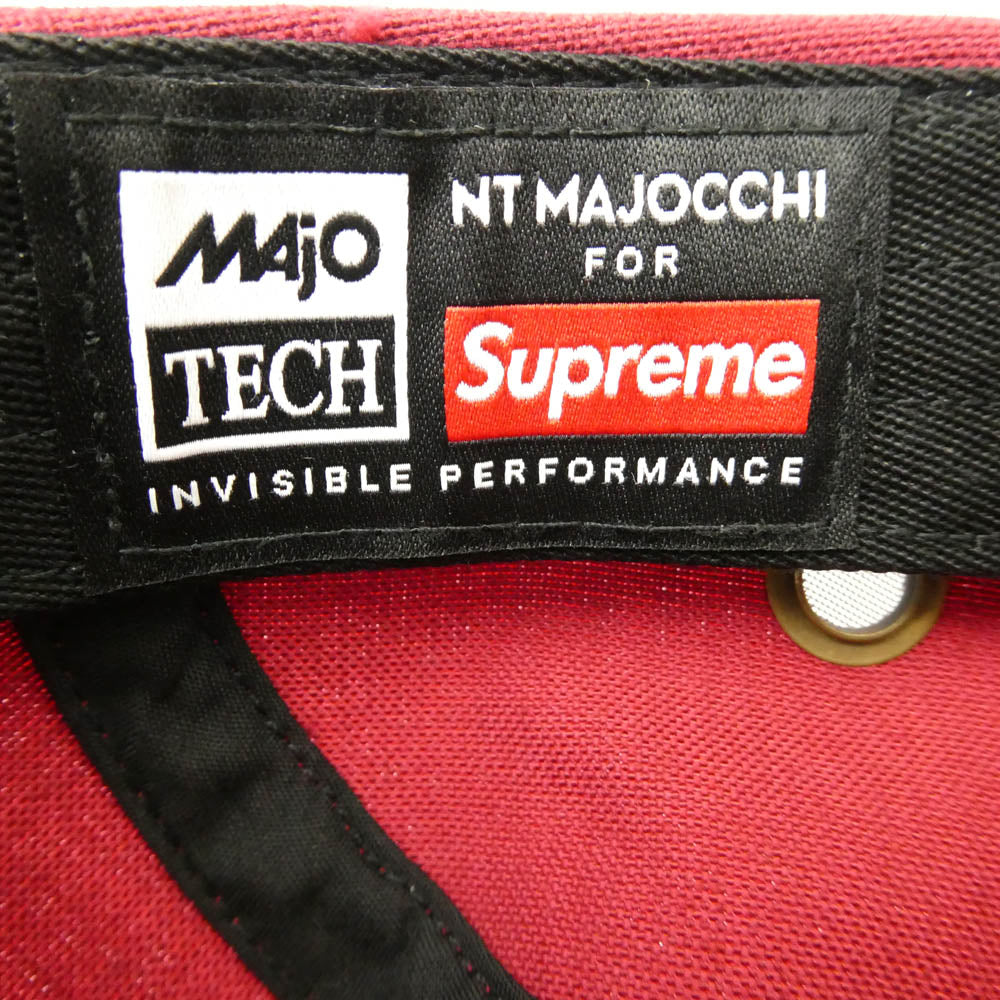 Supreme シュプリーム 22AW Brushed Cordura Camp Cap　ブラッシュド コーデュラ キャンプ キャップ 帽子 レッド系【美品】【中古】