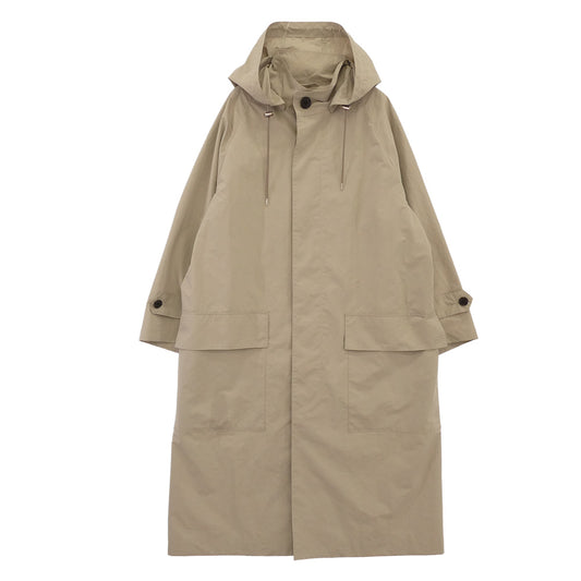 Traditional Weatherwear トラディショナルウェザーウェア G191APFCO0097E フーデット ナイロン ロング コート グレー系 38【中古】