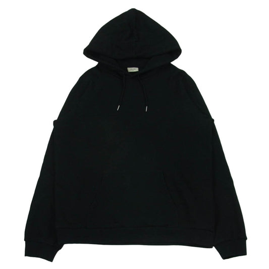 CELINE セリーヌ 2Y005798I バックプリント フーディ プルオーバー スウェット パーカー ブラック系 XL【中古】