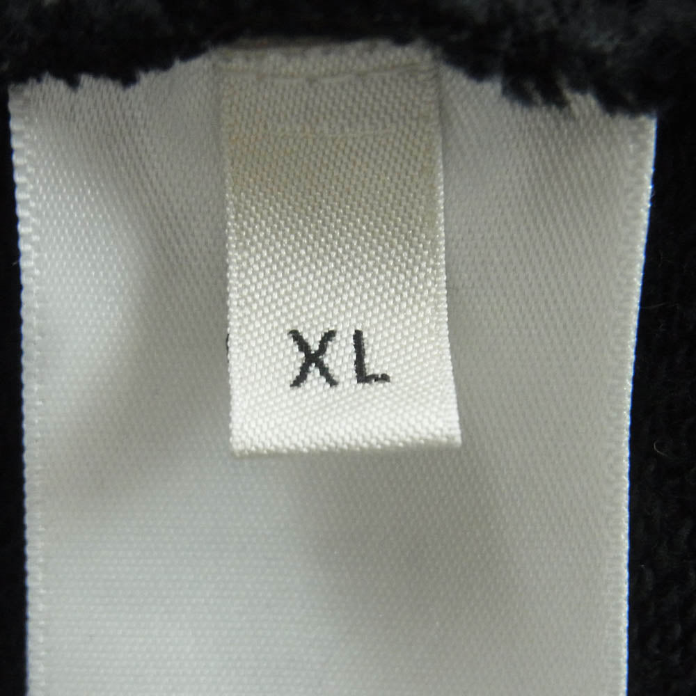 CELINE セリーヌ 2Y005798I バックプリント フーディ プルオーバー スウェット パーカー ブラック系 XL【中古】