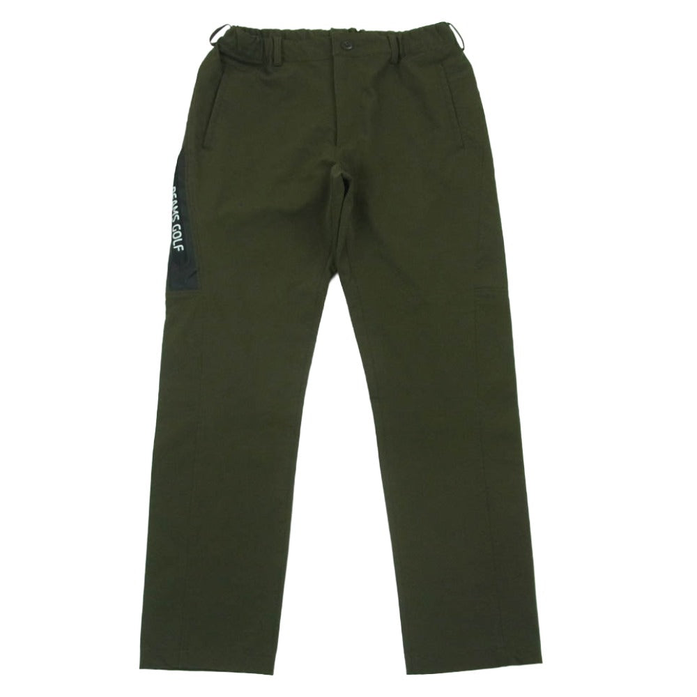 BEAMS ビームス 82-23-0347-336 GOLF ゴルフ パンツ 中国製 モスグリーン系 L【中古】