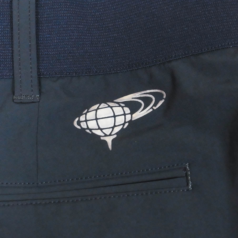 BEAMS ビームス 82-25-0165-453 GOLF ゴルフライン コンフォート ドライ ショートパンツ ネイビー系 XL【中古】