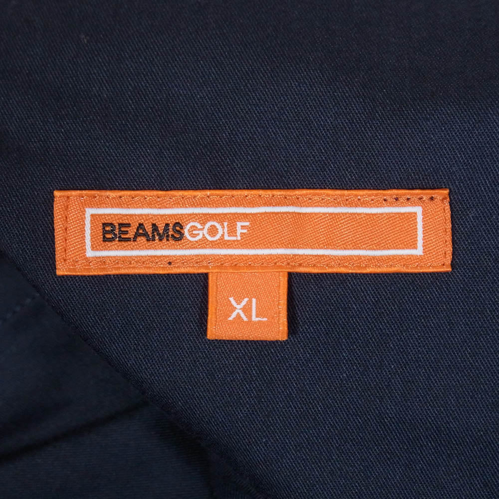 BEAMS ビームス 82-25-0165-453 GOLF ゴルフライン コンフォート ドライ ショートパンツ ネイビー系 XL【中古】