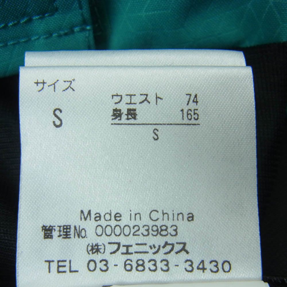 フェニックス PF6720B12 中綿 スキー パンツ 中国製 ライトブルー系 ターコイズ系 S【中古】