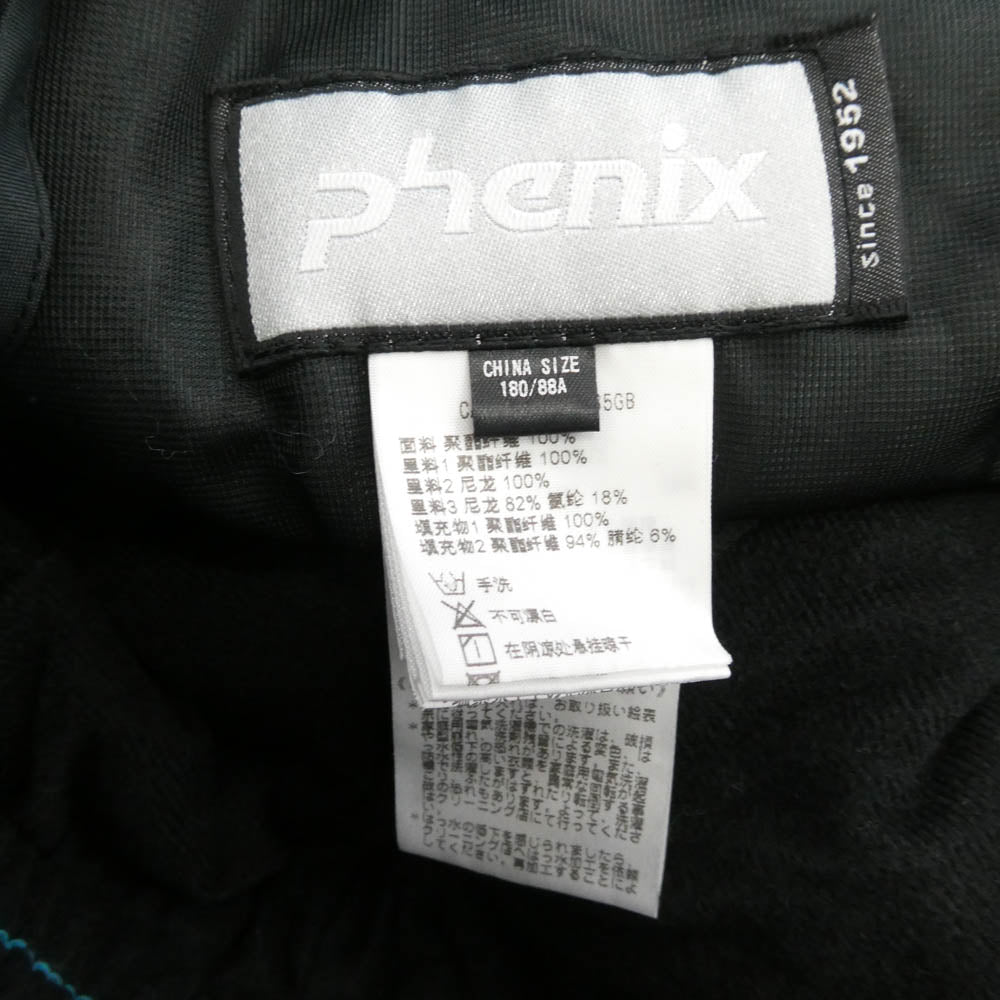 フェニックス 中綿 スキー パンツ ライトグリーン系 XL【中古】