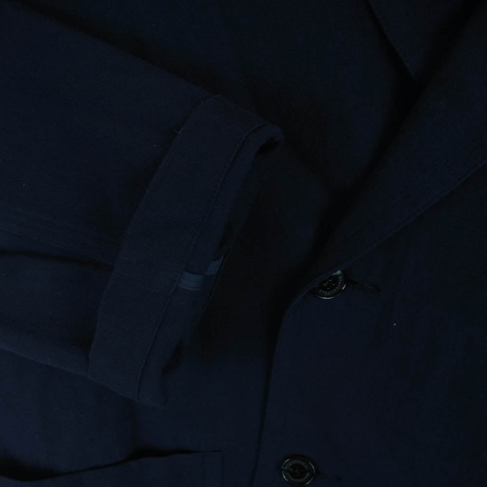 Traditional Weatherwear トラディショナルウェザーウェア G221APFJK0203LR ダブルブレスト ピークドラペル リネン混 コットン テーラード ジャケット ダークネイビー系 M【中古】