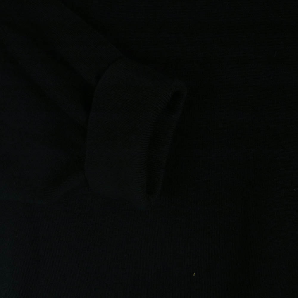 UNITED ARROWS ユナイテッドアローズ 1113-106-4713 Sovereign ロロピアーナ社製 スーパー150sウール ニット セーター ブラック系 L【中古】
