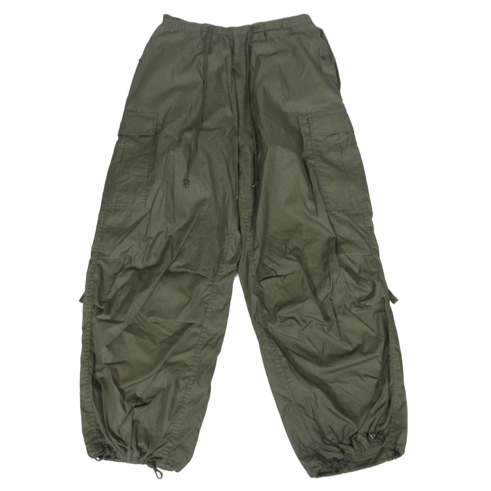 HYKE ハイク 251-13305 N/C TYPE M-51 SHELL PANTS ナイロンコットンオックス シェル カーゴパンツ トラウザーズ カーキ系 XXL【中古】