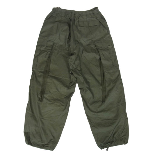 HYKE ハイク 251-13305 N/C TYPE M-51 SHELL PANTS ナイロンコットンオックス シェル カーゴパンツ トラウザーズ カーキ系 XXL【中古】