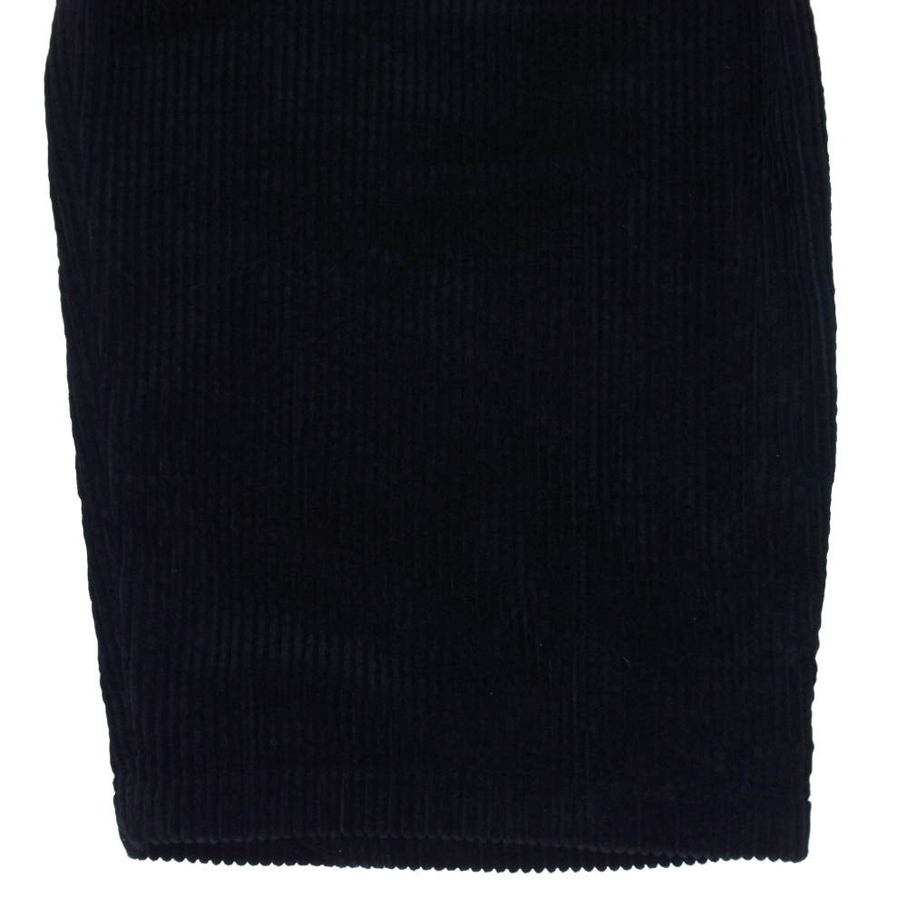 COMOLI コモリ 24AW A03-03018 コーデュロイドローストリングパンツ ブラック系 3【中古】