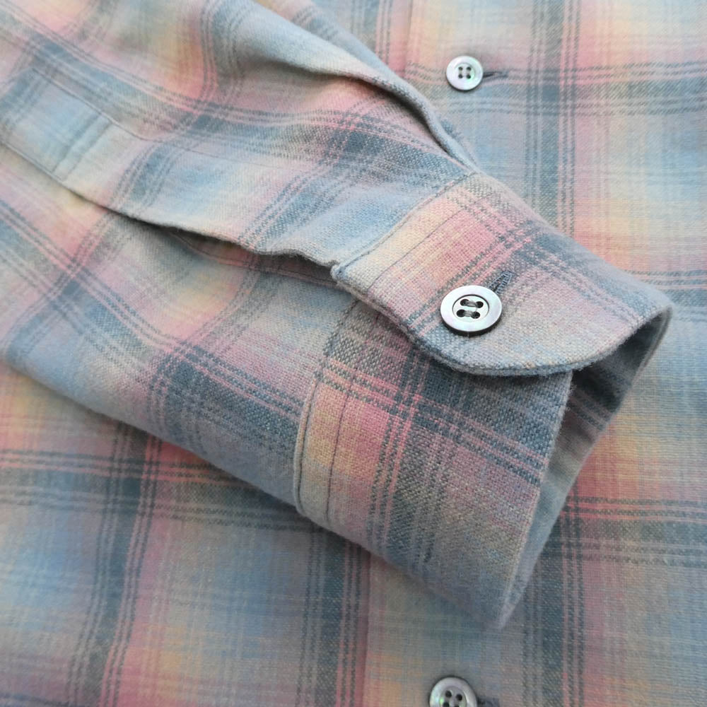 MAISON MARGIELA メゾンマルジェラ 23AW S67DT0010 S78039 PENDLETON ペンドルトン 四つタグ オーバーサイズ チェック ウール 長袖 シャツ ジャケット マルチカラー系 48【中古】