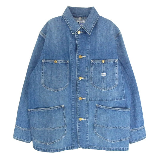 STANDARD CALIFORNIA スタンダードカリフォルニア LB0511 SD COVERALL JACKET VW ウォッシュ加工 カバーオール デニム ジャケット インディゴブルー系 M【美品】【中古】