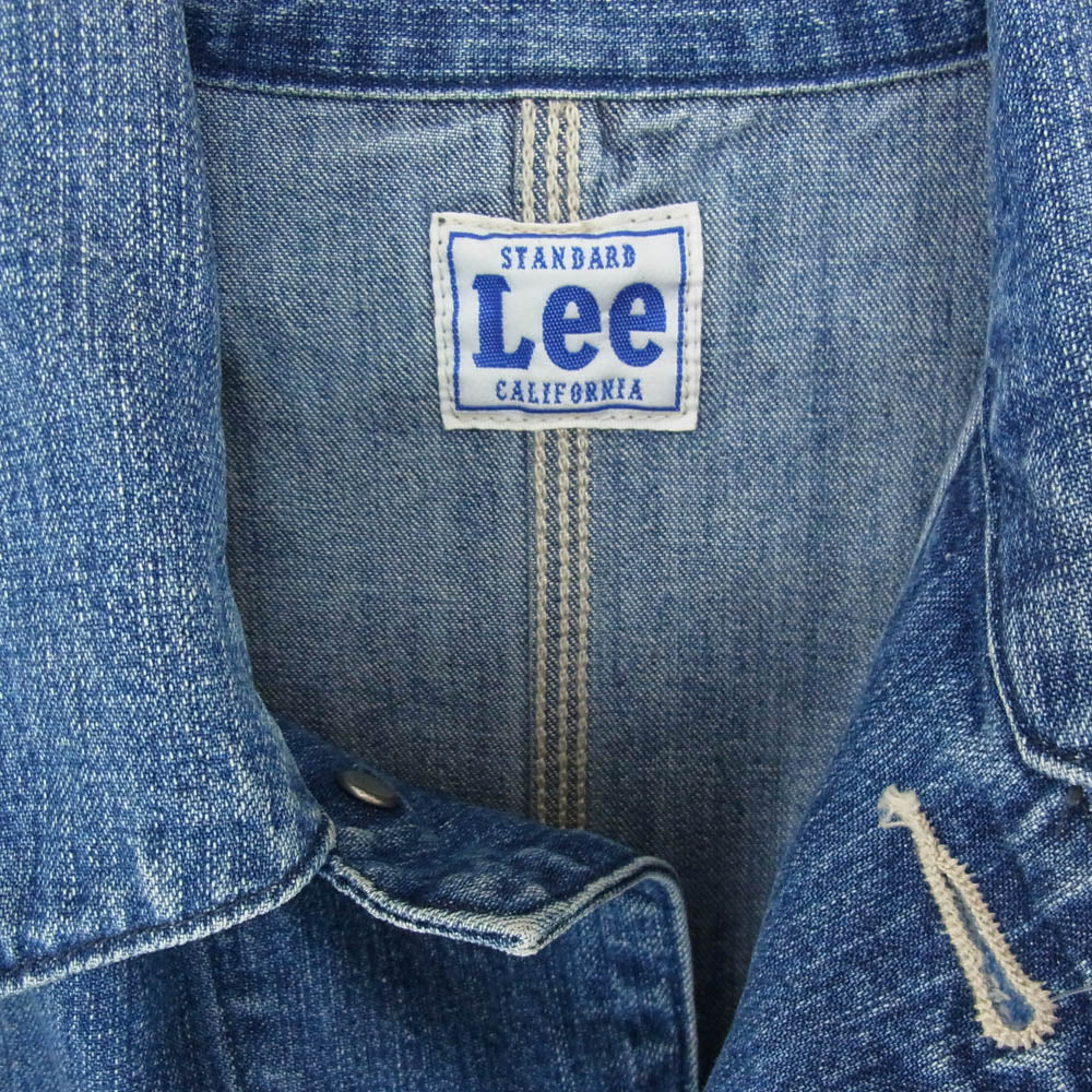 STANDARD CALIFORNIA スタンダードカリフォルニア LB0511 SD COVERALL JACKET VW ウォッシュ加工 カバーオール デニム ジャケット インディゴブルー系 M【美品】【中古】