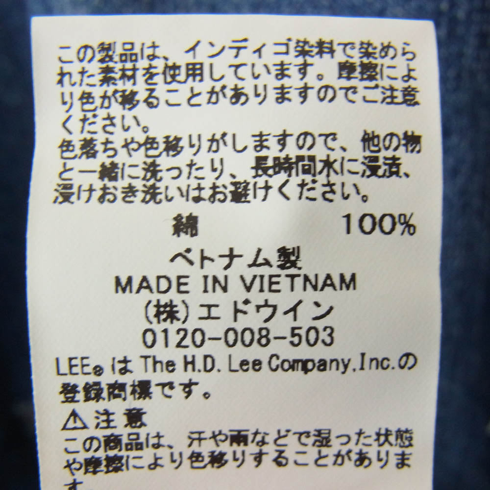 STANDARD CALIFORNIA スタンダードカリフォルニア LB0511 SD COVERALL JACKET VW ウォッシュ加工 カバーオール デニム ジャケット インディゴブルー系 M【美品】【中古】