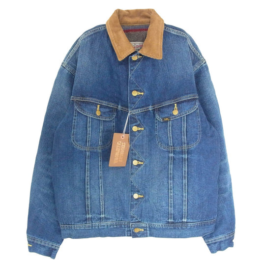 STANDARD CALIFORNIA スタンダードカリフォルニア Lee リー OUDLA520 SD Storm Rider Denim Jacket 101LJ VW ストームライダー ウォッシュ加工 デニムジャケット インディゴブルー系 L【極上美品】【中古】