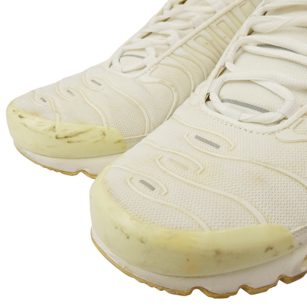 Supreme シュプリーム DA1472-100 x Nike ナイキ Air Max Plus TN White Speed Red エアマックスプラス ホワイト スピード レッド ローカット スニーカー ホワイト系 28.0cm【中古】
