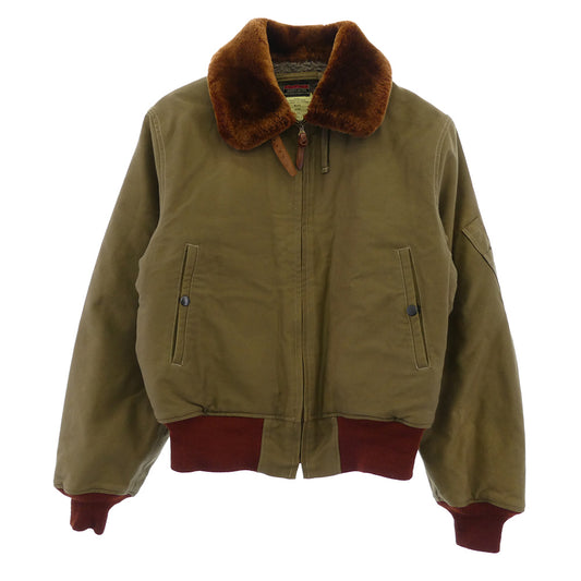 Buzz Rickson's バズリクソンズ M13824 M品番 colvinex B-15 flight jacket コルビネックス フライト ジャケット カーキ系 44【中古】
