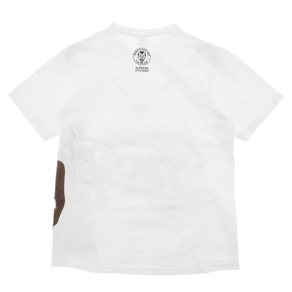 Supreme シュプリーム 24AW Fuck Tee 半袖 プリント Tシャツ ホワイト系 M【中古】