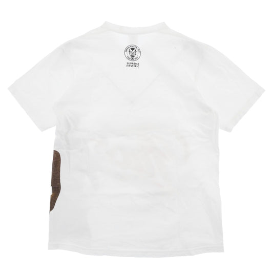 Supreme シュプリーム 24AW Fuck Tee 半袖 プリント Tシャツ ホワイト系 M【中古】
