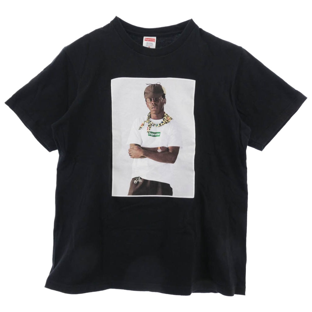 Supreme シュプリーム 24AW Tyler The Creator Tee タイラー ザ クリエイター 半袖 フォト Tシャツ ブラック系 M【中古】