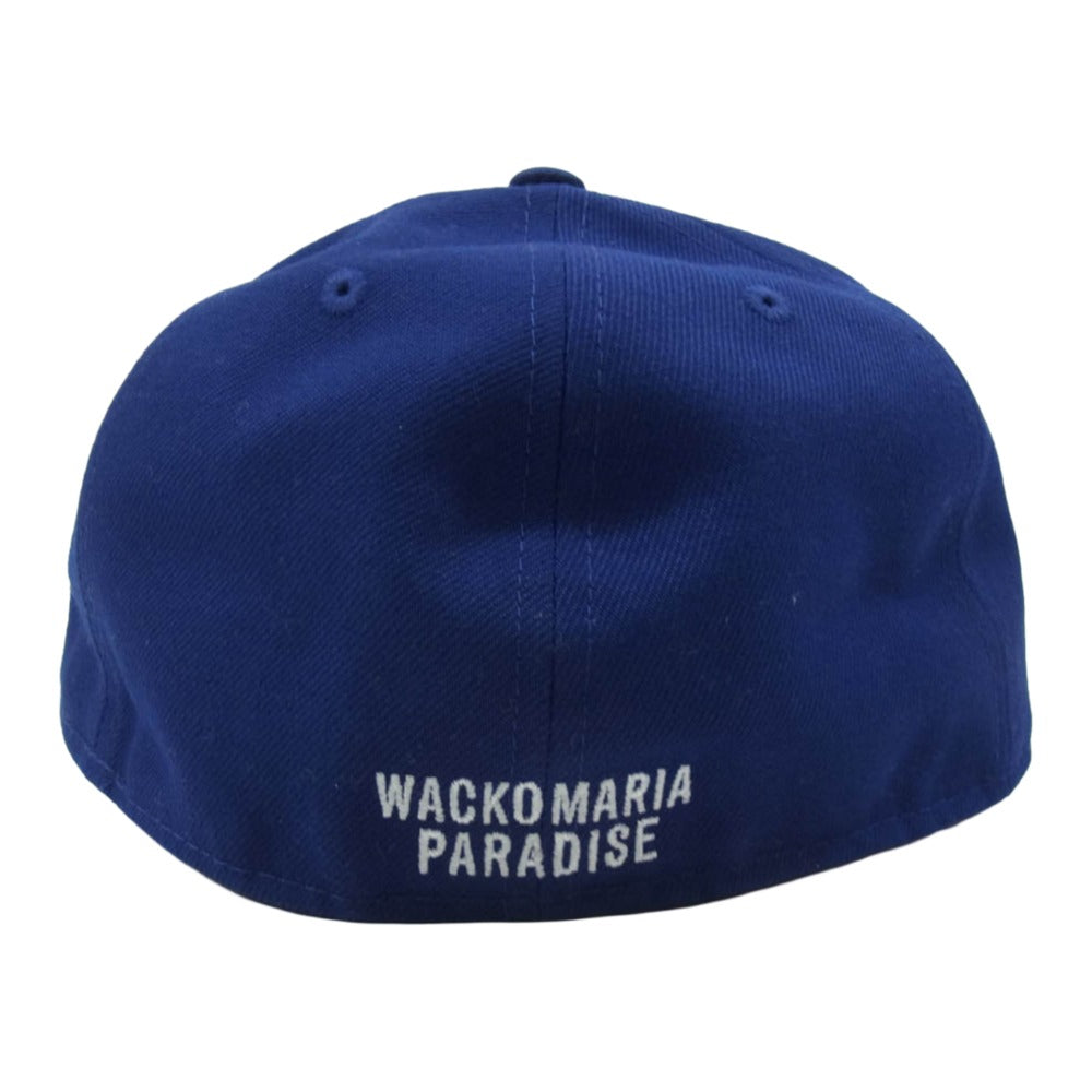 WACKO MARIA ワコマリア 25AW 25FW-WMA-CP02 NEW ERA Low Profile 59FIFTY キャップ 帽子 ブルー系 7 3/8【極上美品】【中古】